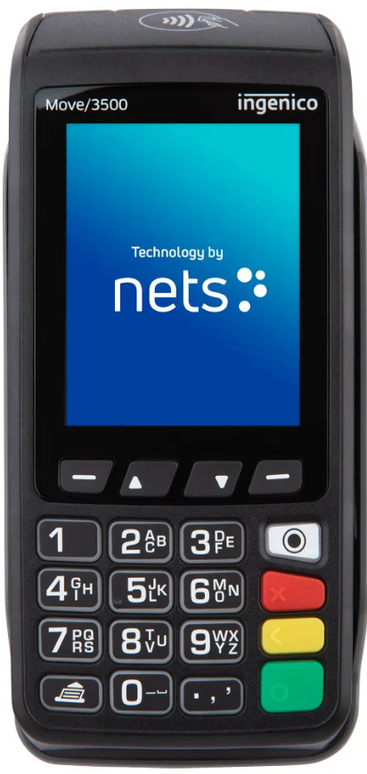 nets Desk 3500 Stationary Payment Terminal Användarhandbok